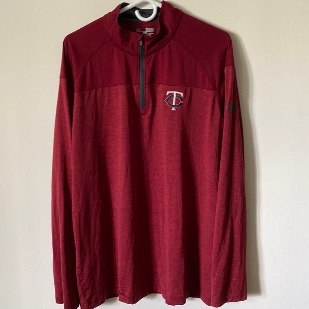 Minnesota Twins Under Armour Quarter Zip XL